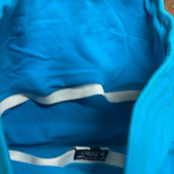 Turquoise Blue Tube Crop Top size Small - Picture 3 of 3